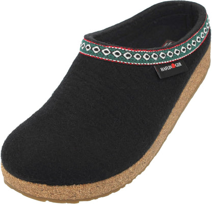 Experience Ultimate Comfort with Haflinger Women's GZ Classic Grizzly Slippers - Perfect for Home and Beyond