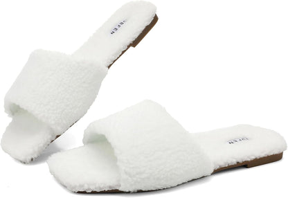 Experience Ultimate Comfort with UBFEN Memory Foam Slippers - Plush Slip-On House Shoes for Men and Women