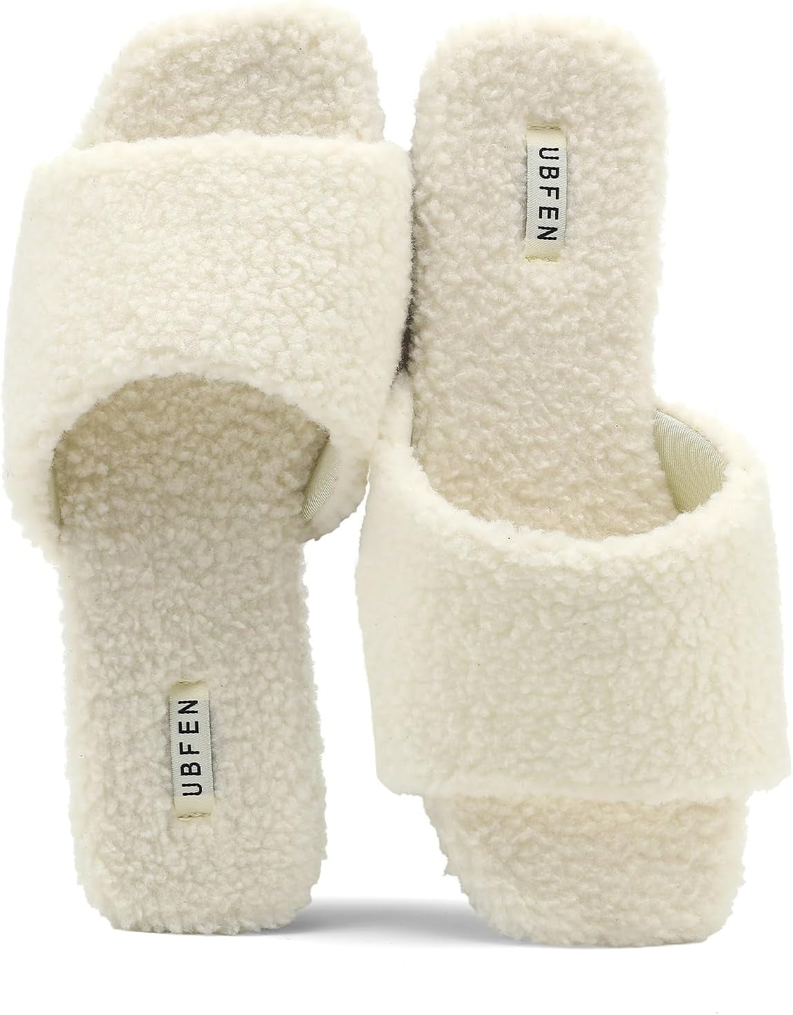 Experience Ultimate Comfort with UBFEN Memory Foam Slippers - Plush Slip-On House Shoes for Men and Women