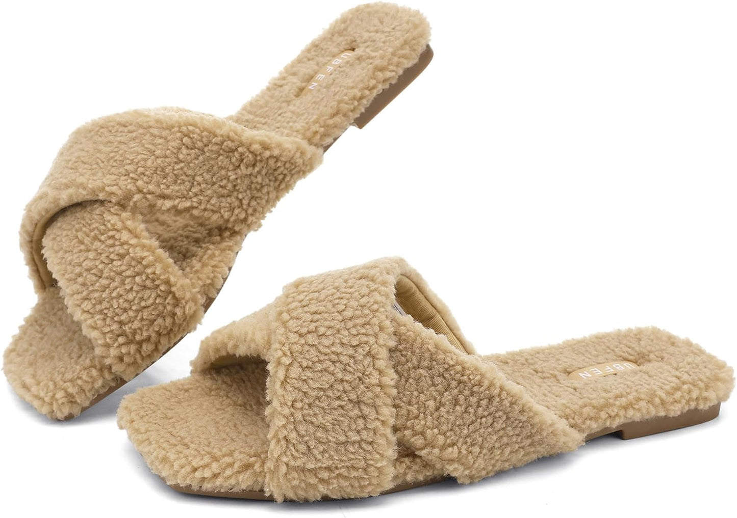 Experience Ultimate Comfort with UBFEN Memory Foam Slippers - Plush Slip-On House Shoes for Men and Women