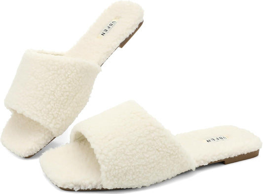 Experience Ultimate Comfort with UBFEN Memory Foam Slippers - Plush Slip-On House Shoes for Men and Women