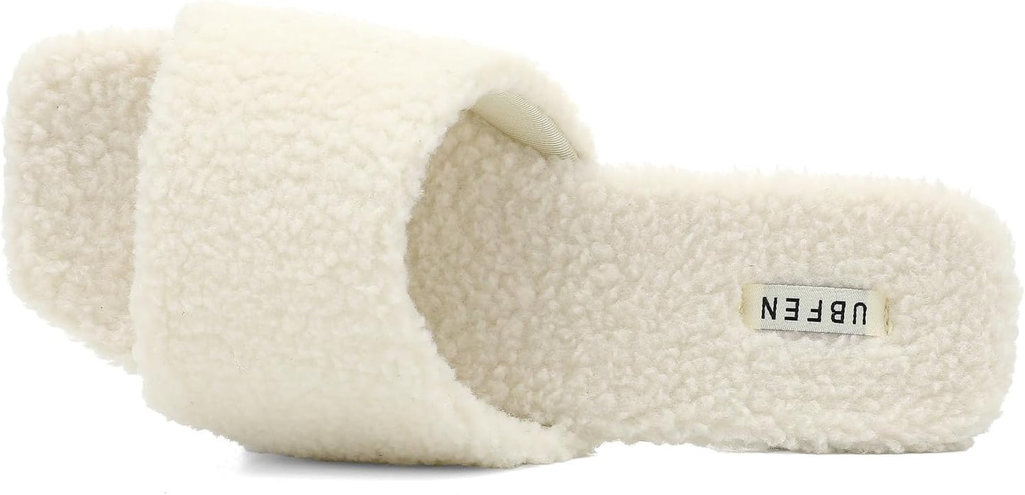 Experience Ultimate Comfort with UBFEN Memory Foam Slippers - Plush Slip-On House Shoes for Men and Women