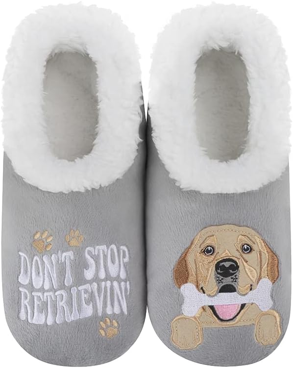 Cozy Dachshund-Themed Women's Slipper Socks with Plush Sherpa Lining - The Perfect Gift for Dog Lovers!