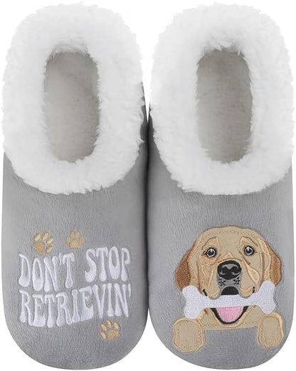 Cozy Dachshund-Themed Women's Slipper Socks with Plush Sherpa Lining - The Perfect Gift for Dog Lovers!