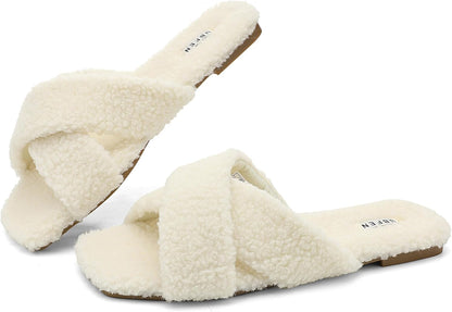 Experience Ultimate Comfort with UBFEN Memory Foam Slippers - Plush Slip-On House Shoes for Men and Women