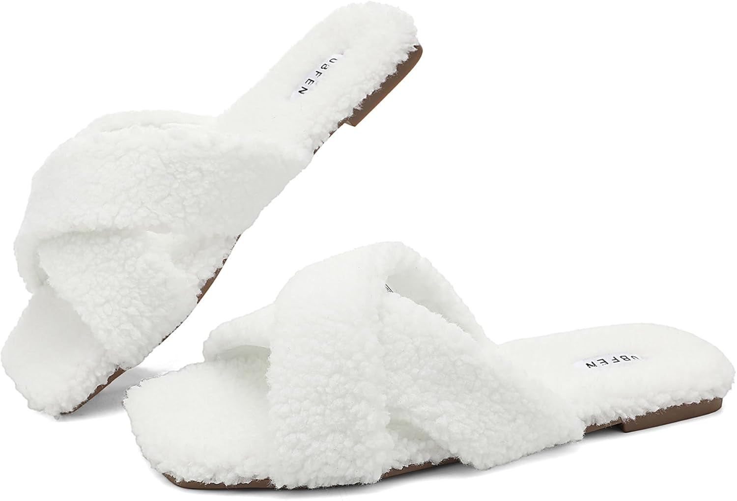 Experience Ultimate Comfort with UBFEN Memory Foam Slippers - Plush Slip-On House Shoes for Men and Women