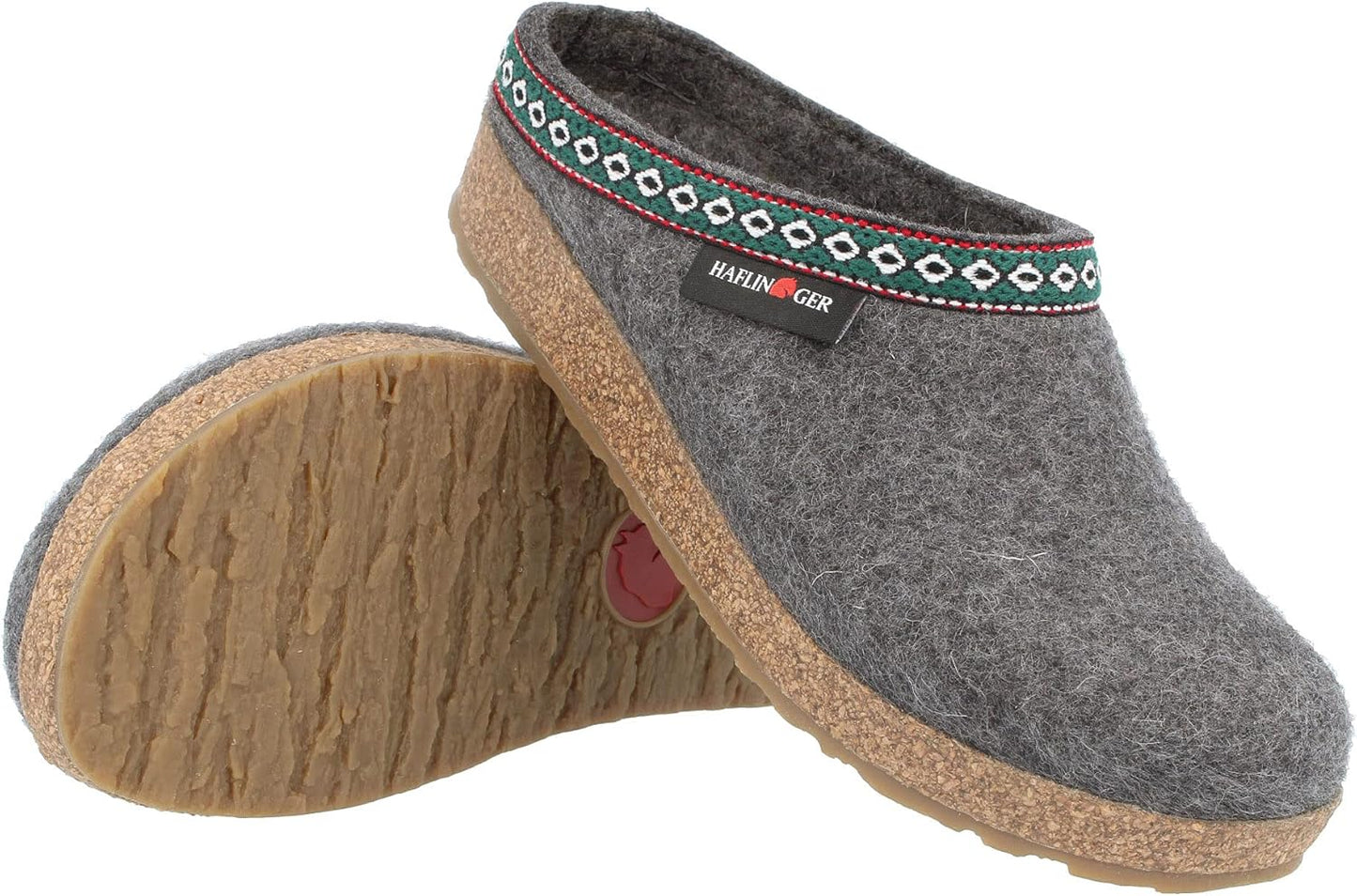 Experience Ultimate Comfort with Haflinger Women's GZ Classic Grizzly Slippers - Perfect for Home and Beyond