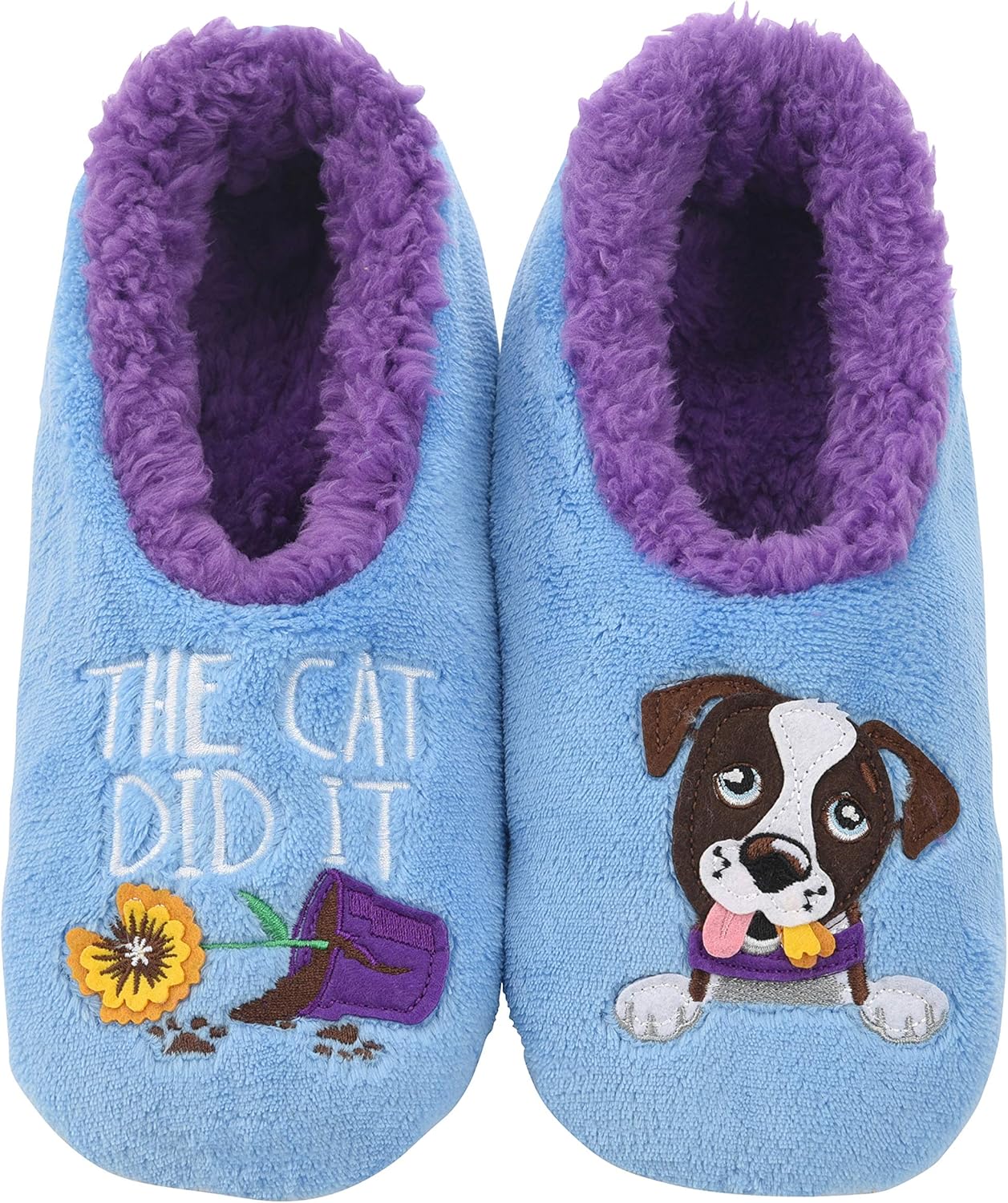 Cozy Dachshund-Themed Women's Slipper Socks with Plush Sherpa Lining - The Perfect Gift for Dog Lovers!