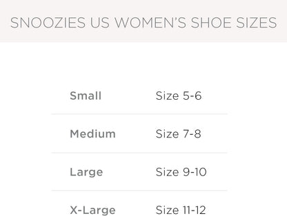 Cozy Up in Style with Snoozies Pairable Slipper Socks - Women's Non-Slip Fuzzy Slippers Perfect for Camping and Gifting