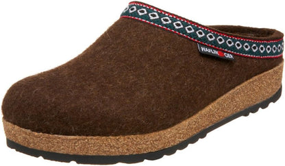 Experience Ultimate Comfort with Haflinger Women's GZ Classic Grizzly Slippers - Perfect for Home and Beyond