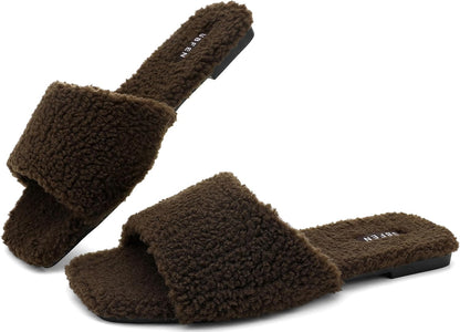 Experience Ultimate Comfort with UBFEN Memory Foam Slippers - Plush Slip-On House Shoes for Men and Women